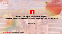 Dapat Dukungan Sekretariat Wapres, Program Sekolah Rakyat Poltekesos Bandung Siap Diluncurkan